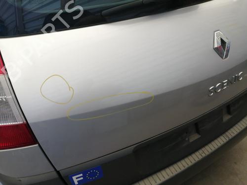 Used Tailgate RENAULT GRAND SCÉNIC II (JM0/1_) 1.9 dCi (JM0G, JM12, JM1G, JM2C) (120 hp) 27634523