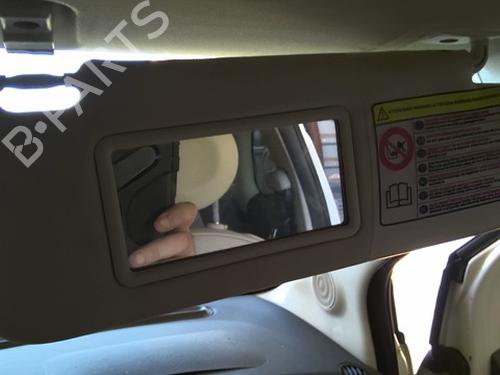 Used Right sun visor Right sun visor 39006593 39006593
