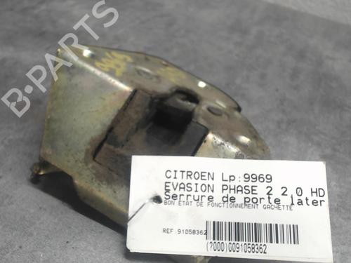 Serrure arrière droite CITROËN EVASION MPV (22, U6) 2.0 HDI (109 hp) 21278411