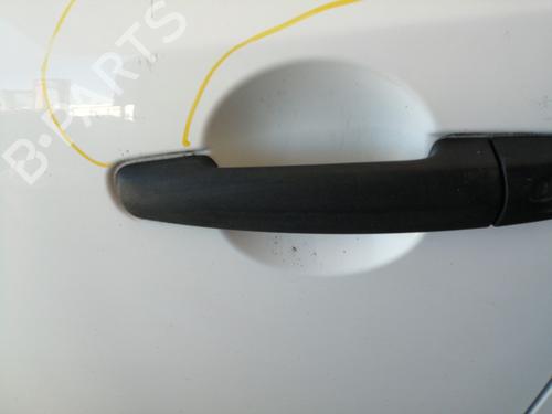 Used Front left exterior door handle FIAT SEDICI (189_) 1.9 D Multijet 4x4 (120 hp) 24893014