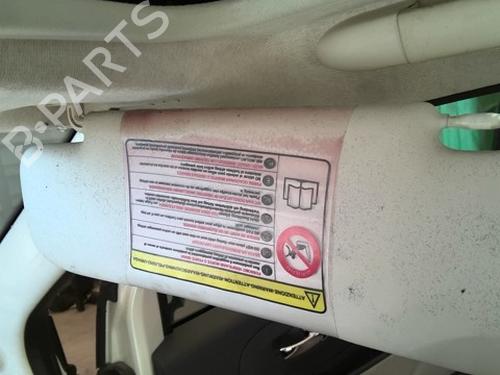 Right sun visor FIAT 500 (312_) 0.9 (312AXG1A, 312.AXG11) | BP40444401I2 - Image 2