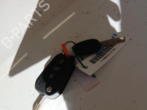 Used Ignition barrel PEUGEOT 208 I (CA_, CC_) 1.2 VTI 82 (82 hp) 31883578