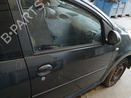 Right front door PEUGEOT 107 (PM_, PN_) 1.4 HDi | BP31714662C3