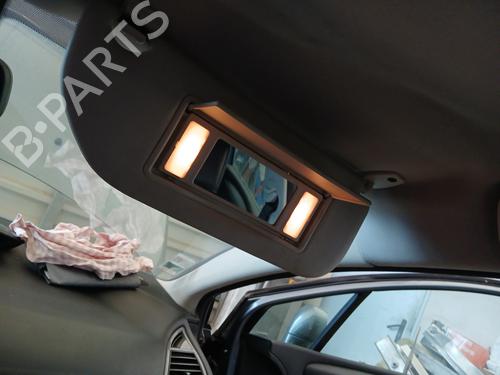 Used Right sun visor CITROËN C4 I (LC_) 1.6 HDi (109 hp) 28677323