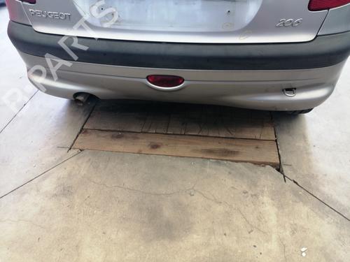 Used Rear bumper PEUGEOT 206 Hatchback (2A/C) 1.4 i (75 hp) 27684930