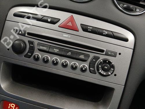 Radio PEUGEOT 308 I (4A_, 4C_) 2.0 HDi | BP29725243E6 