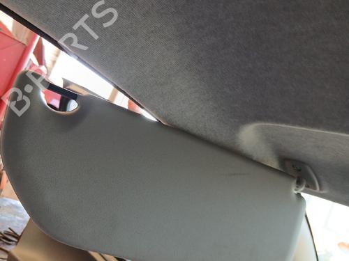 Used Left sun visor Left sun visor PEUGEOT 107 (PM_, PN_) 1.0 (68 hp) 35991374 35991374
