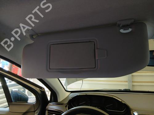 Left sun visor PEUGEOT 208 I (CA_, CC_) 1.2 VTI 82 | BP28621984I1