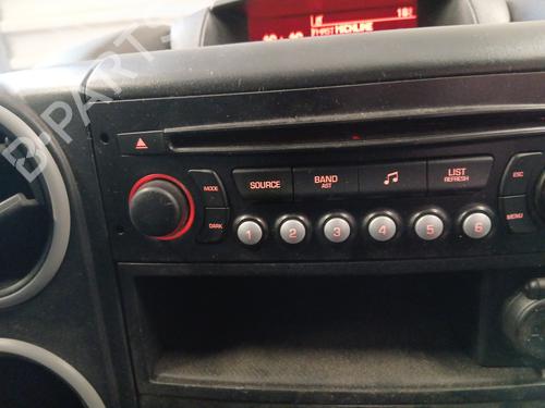 Radio PEUGEOT PARTNER Box Body/MPV 1.6 HDi | BP30153719E6