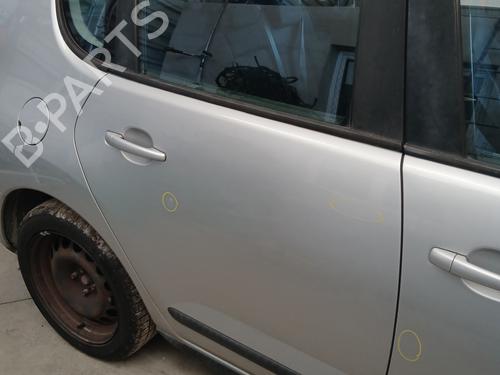 Right rear door PEUGEOT 3008 I MPV (0U_) 1.6 HDi | BP29310626C5 