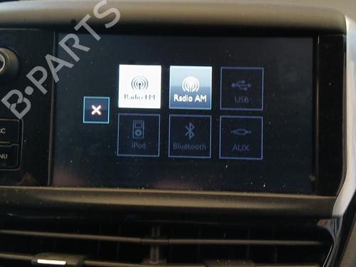 Display monitor PEUGEOT 208 I (CA_, CC_) 1.2 VTI 82 | BP28621974C48 
