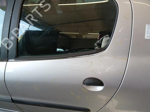 Left rear door PEUGEOT 206 Hatchback (2A/C) 2.0 HDI 90 | BP31642149C4 