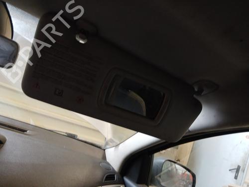 Højre solskærm RENAULT MEGANE III Hatchback (BZ0/1_, B3_) 1.5 dCi (BZ09, BZ0D, BZ1W, BZ29, BZ14) (110 hp) 32981856