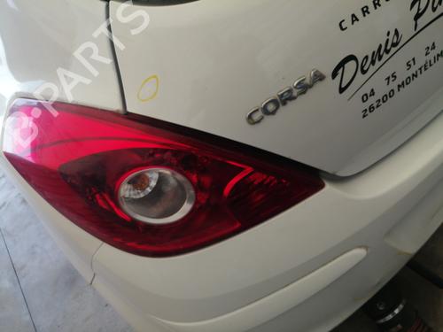 Used Left taillight OPEL CORSA D (S07) 1.2 LPG (L08, L68) (80 hp) 26430360