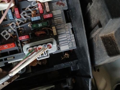 Fuse box PEUGEOT PARTNER Box Body/MPV 1.6 HDi | BP30156584E1