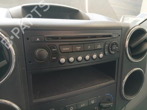 Bilradio PEUGEOT PARTNER Box Body/MPV 1.6 HDi (75 hp) 28491192