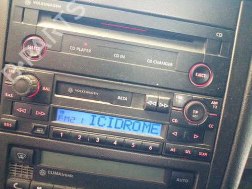 Radio VW GOLF IV (1J1) 1.9 TDI | BP27217408E6 