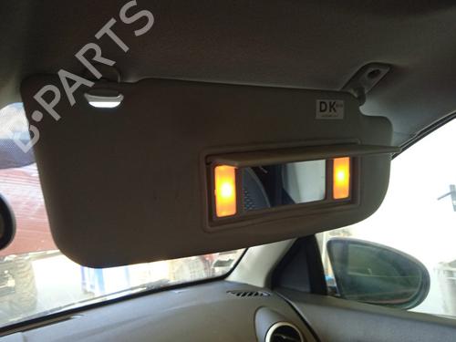 Used Right sun visor NISSAN QASHQAI / QASHQAI +2 I (J10, NJ10, JJ10E) 2.0 dCi All-wheel Drive (150 hp) 21278003