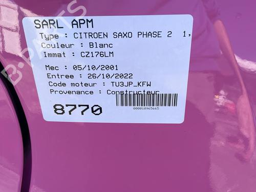 Left front driveshaft CITROËN SAXO (S0, S1) 1.4 VTS | BP20885312M38 