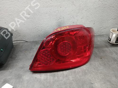 Used Right taillight PEUGEOT 307 (3A/C) 1.6 HDi (90 hp) 30908494