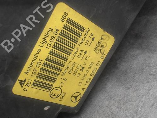 Left headlight MERCEDES-BENZ A-CLASS (W169) A 180 CDI (169.007, 169.307) | BP26885587C28 