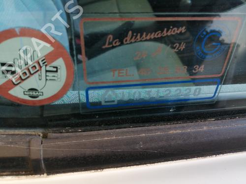 Front right door window NISSAN MICRA II (K11) 1.0 i 16V | BP26178769C19 