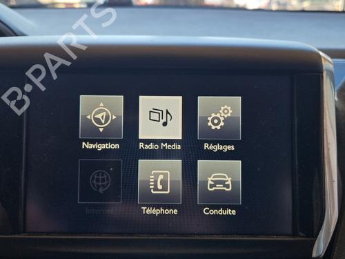 Used Display monitor Display monitor PEUGEOT 208 I (CA_, CC_) 1.2 VTI 82 (82 hp) 34242433 34242433