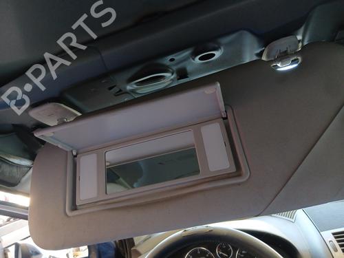 Venstre solskærm Venstre solskærm PEUGEOT 407 (6D_) 2.0 HDi 135 (6DRHRH, 6DRHRE, 6DRHRG, 6DRHRJ) (136 hp) 33828535 33828535