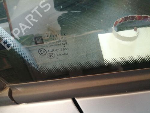 Front right quarter glass OPEL ZAFIRA / ZAFIRA FAMILY B (A05) 1.9 CDTI (M75) | BP25586778C112 