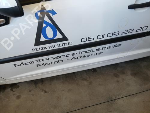 Left front door PEUGEOT 207 (WA_, WC_) 1.4 HDi | BP30080555C2 