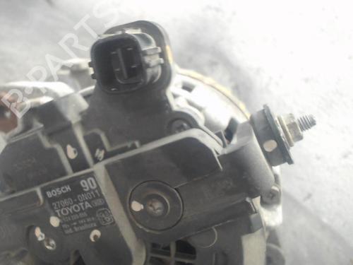 Used Alternator Alternator TOYOTA YARIS (_P9_) 1.4 D-4D (NLP90_, NLP90R) (90 hp) 39937748 39937748