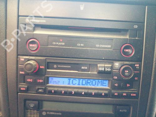 Used Radio VW GOLF IV (1J1) 1.9 TDI (90 hp) 27217408