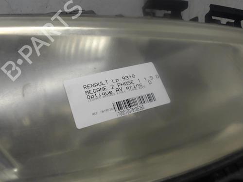 Right headlight RENAULT MEGANE II (BM0/1_, CM0/1_) 1.9 dCi (BM0G, CM0G) | BP21276243C29 