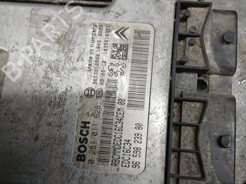Electronic module PEUGEOT 206 CC (2D) 1.6 HDi 110 | BP31862142M83