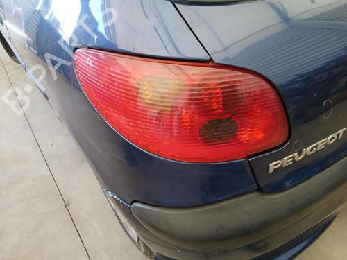 Used Left taillight PEUGEOT 206 Hatchback (2A/C) 1.1 i (60 hp) 28155016