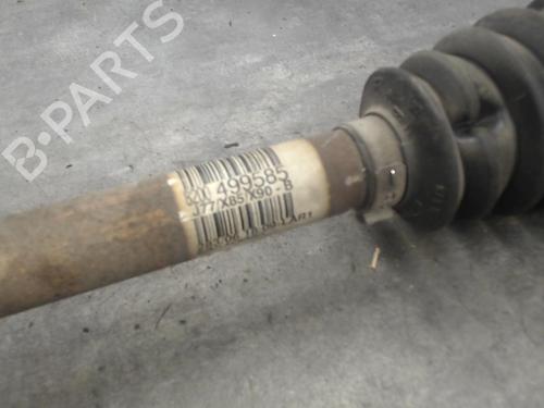 Used Left front driveshaft Left front driveshaft RENAULT CLIO III (BR0/1, CR0/1) 1.5 dCi (C/BR0G, C/BR1G) (68 hp) 39629321 39629321