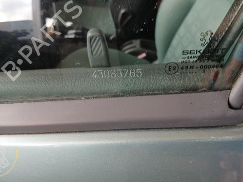 Front left door window PEUGEOT 206 Hatchback (2A/C) 1.9 D | BP29844811C18