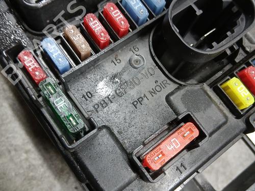 Fuse box PEUGEOT 207 (WA_, WC_) 1.6 HDi | BP31858417E1 