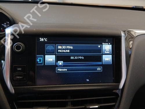 Used Display monitor PEUGEOT 208 I (CA_, CC_) 1.2 VTI 82 (82 hp) 28621974