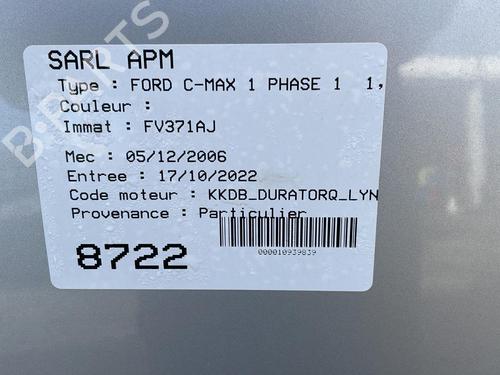 Left mirror FORD FOCUS C-MAX (DM2) 1.8 TDCi | BP21275928C26 