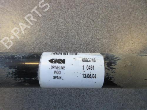 Right front driveshaft OPEL CORSA D (S07) 1.3 CDTI (L08, L68) | BP20895746M39 