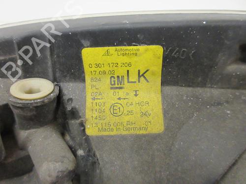 Used Right headlight Right headlight OPEL COMBO Tour 1.7 DTI 16V (75 hp) 20894578 20894578
