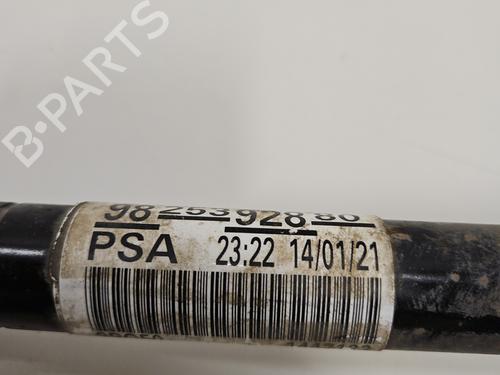 Used Right front driveshaft Right front driveshaft PEUGEOT 208 II (UB_, UP_, UW_, UJ_) 1.2 PureTech 100 (101 hp) 33729176 33729176