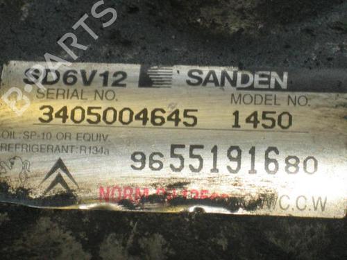 AC compressor CITROËN C3 I (FC_, FN_) 1.4 HDi | BP20892327M34 