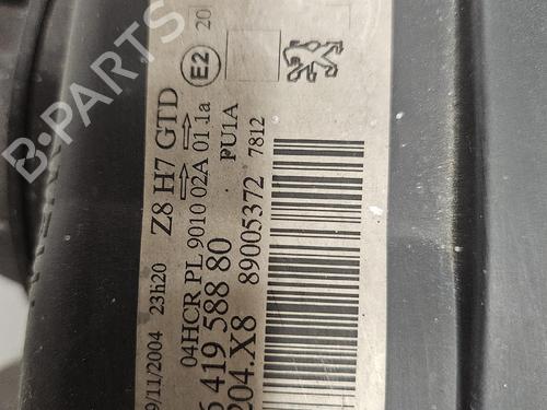 Left headlight PEUGEOT 607 (9D, 9U) 2.2 HDi | BP39198510C28 - Image 5