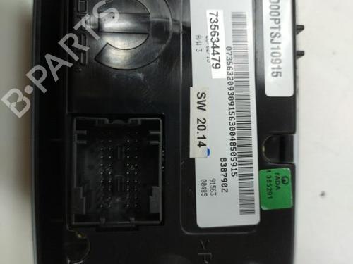 Climate control FIAT 500X (334_) 1.6 D Multijet (334AXA1B, 334AXA11) | BP20894218I5 