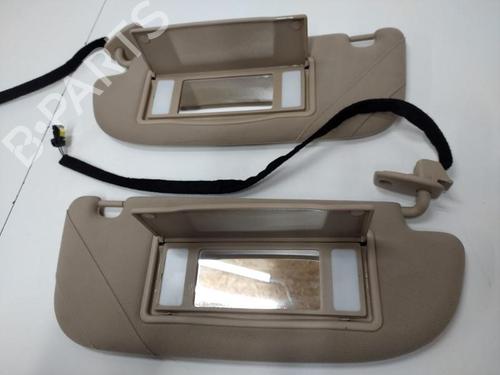 Left sun visor PEUGEOT 607 (9D, 9U) 2.2 HDi | BP20888222I1 