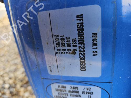 Used Parts RENAULT CLIO II Hatchback Van (SB0/1/2_) 1.9 D (SB0R) 4998694