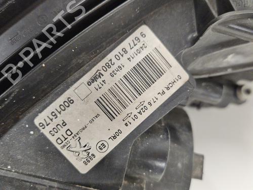 Right headlight PEUGEOT 2008 I (CU_) 1.6 VTi | BP31877577C29