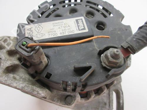 Alternator RENAULT CLIO II (BB_, CB_) 1.2 16V (BB05, BB0W, BB11, BB27, BB2T, BB2U, BB2V, CB05,... | BP20891301M7 